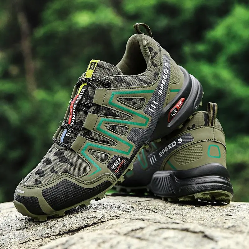 Men’s Lightweight Hiking Shoes - Non-Slip Sports Footwear for Outdoor Trail Trekking
