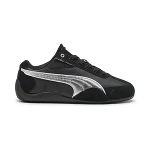 PUMA Womens Scuderia Ferrari Speedcat Lace Up Sneakers Shoes Casual - Black