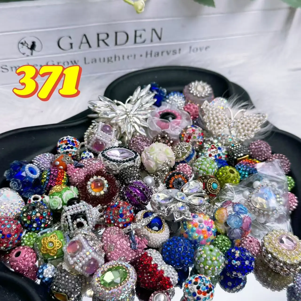 [Buy 2 Get 1]Rainbow-Daily New Arrivals |Acrylic Bead Mix for DIY Craft Beadable Pen Bracelets Phone Charms Necklaces Versatile Use