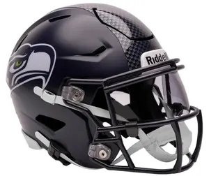 Rashid Shaheed Autographed Seahawks Midi Helmet Beckett Certified