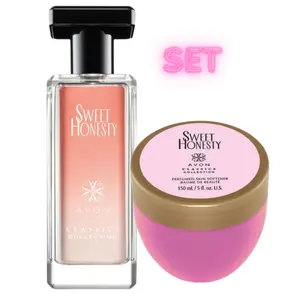 Sweet Honesty Cologne 1.7fl. oz & Skin Softener 5 oz. Set of 2