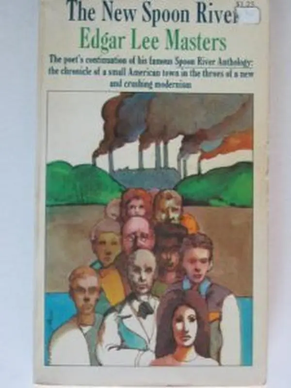 USED Book - the new spoon river by Edgar Lee Masters (Paperback)