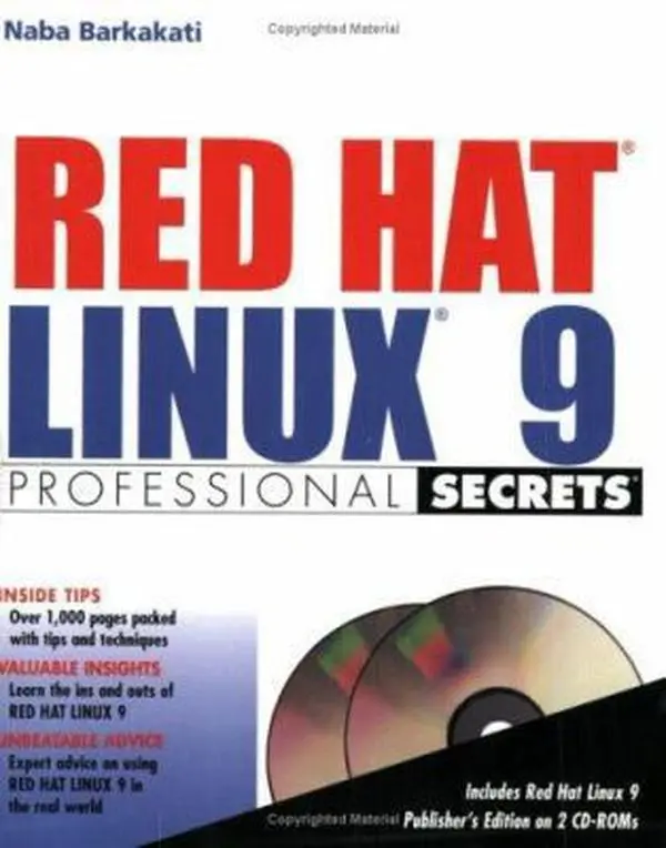 USED-Red Hat Linux 9 Professional Secrets by Naba Barkakati (Paperback)