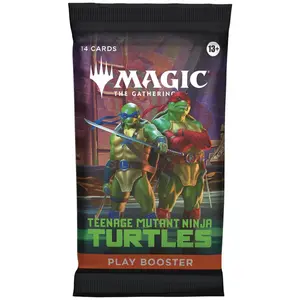 MTG Magic the Gathering: TEENAGE MUTANT NINJA TURTLES Play Booster Pack (14 Cards)
