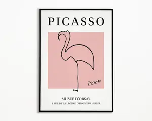 Picasso Line Art Posters