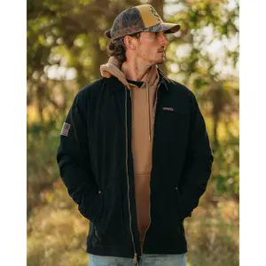 Black Super Duty Work Jacket