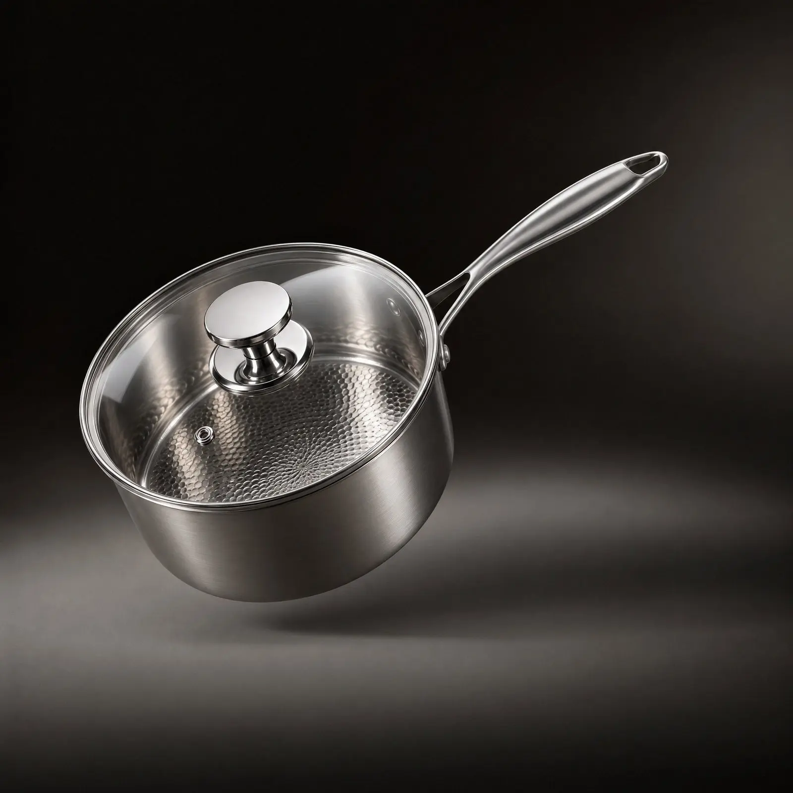 PFAS Free Titanium Saucepan with Lid