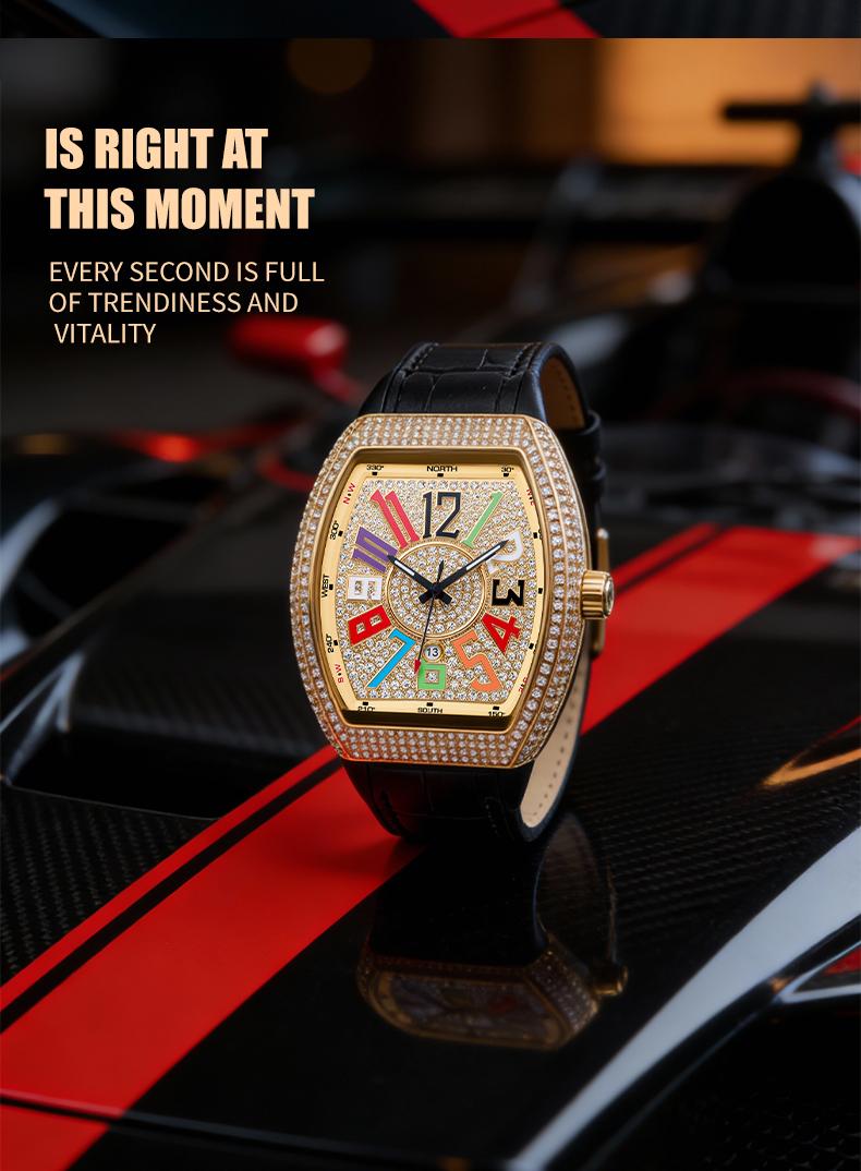 Men's Luxury Rhinestone Embellished Watch Included Fashion Timeless ClassicWatch Flash Sale -Fashionable it is elegant, durable, and the perfect choice foreveryday wear. with Gift Box Men's Luxury Rhinestone Embellished Watch Included Fashion Timeless ClassicWatch Flash Sale -Fashionable it is elegant, durable, and the perfect choice foreveryday wear. with Gift Box