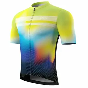 Tye Die Design Quick Dry Cycling Jersey Unisex CS1104 - Green