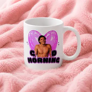 Garrett Graham Good Morning Mug, Off Campus Briar U Book Coffee Mug, Romance Hockey Graham 44 Tea Mug, Elle Kennedy Movie Book