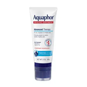 Aquaphor Healing Ointment Advanced Therapy 3 oz Nourishing Moisturizer for Dry Skin with Glycerin & Provitamin B5 Restore Smooth Healthy Skin
