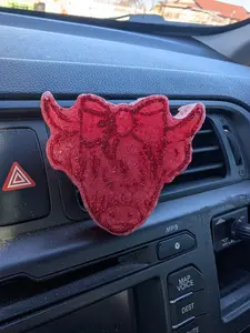 Highland cow vent clips