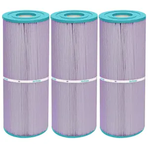 Hurricane 3 Pack HF4950-01P Platinum Purple Spa Filter Cartridge Replacement