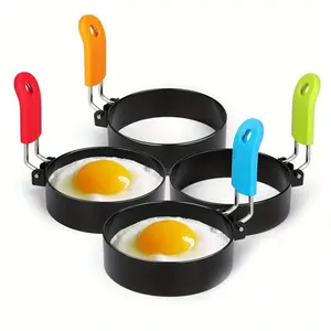 1pc Non-Stick Omelet Ring - Perfect for Camping Indoor Breakfast Sandwiches Burger & More!