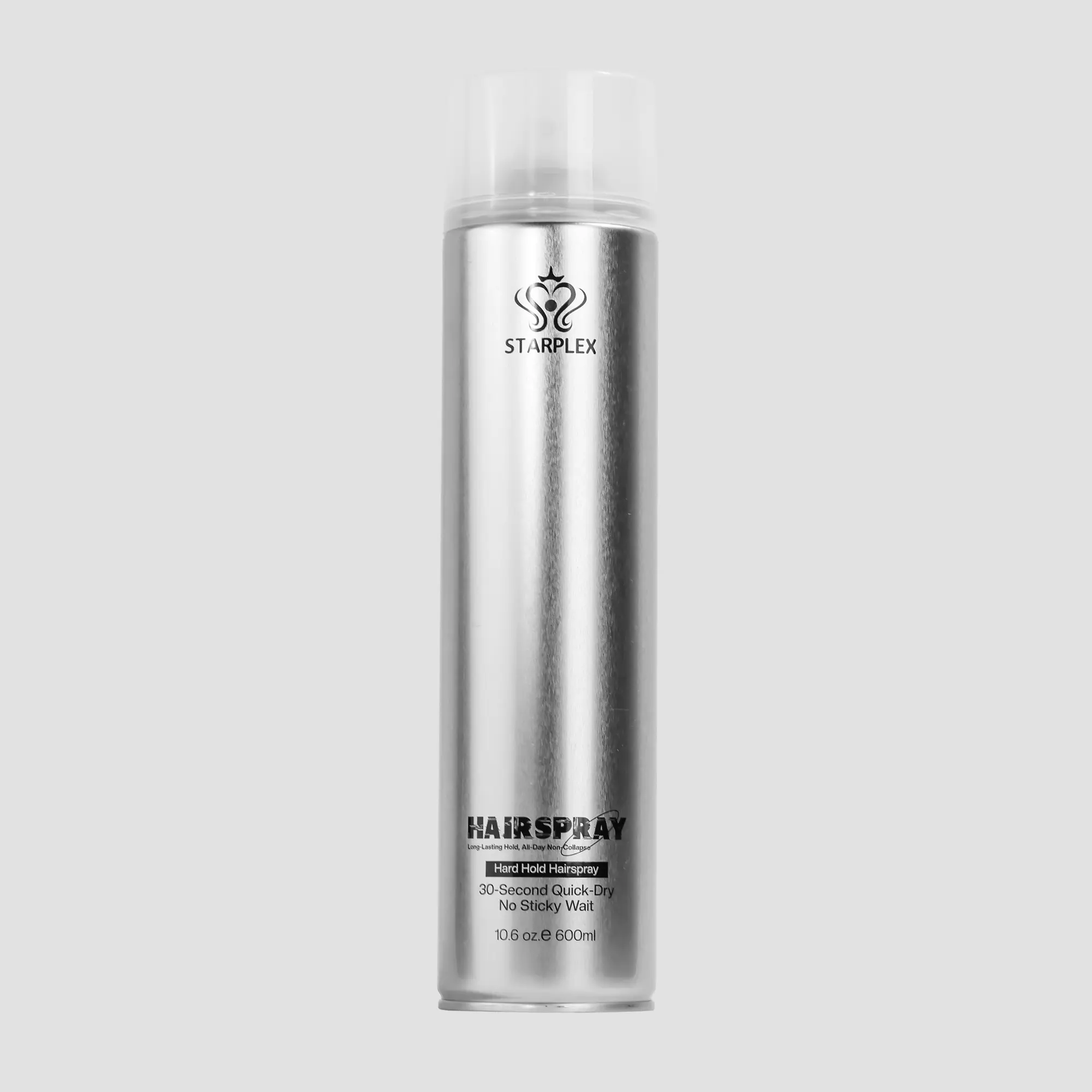STARPLEX Extreme Hold Hairspray - Lightweight Flexible 24H Frizz Control Spray for Fine Hair Adds Shine Volume No Stiffness Contains Ethanol