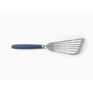 Misen Fish Spatula - Blue Handle and Metal Spatula Design