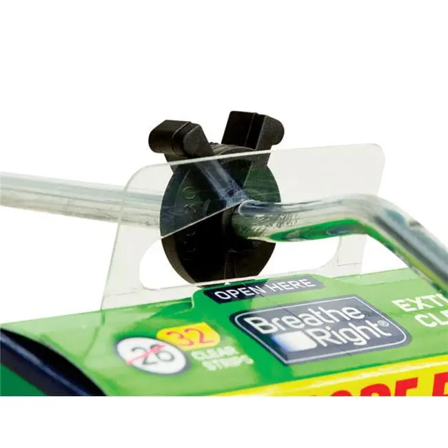 Kinter 9624289 Black Plastic Inventory Control Squeeze Clip - 0.687x0.437x0.812 in, Utility & Parts Clamp