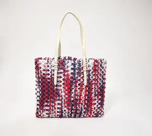 American Leather Co. Sonoma Macrame Tote
