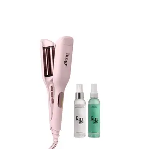 L'ANGE HAIR - Wave Maker Value Set - SculptWaver Titanium Deep Wave Crimper, Thermal Magique Heat & Humidity Tamer, & Salt + Séa Texturizing Spray