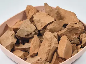 Pure Natural Roasted Red Kaolin Hard Crisp Non-Sticky Edible Cosmetic Grade No Additives 7oz 200g for Natural Remedies