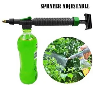 High Pressure Air Pump Manual Sprayer with Adjustable Nozzle - Garden Pump Sprayer - Hand Pump Sprayer