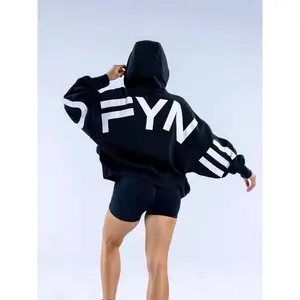 DFYNE 2-in-1 Performance Hoodie: Perfect for Gym & Street，Versatile Design & Athletic Fit