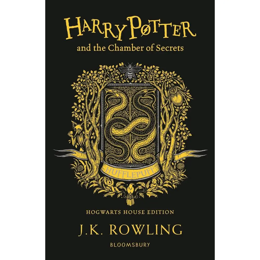 USED Book - Harry Potter Harry Potter and the Chamber of Secrets. Hufflepuff Edition by J.K. Rowling (Paperback) - english