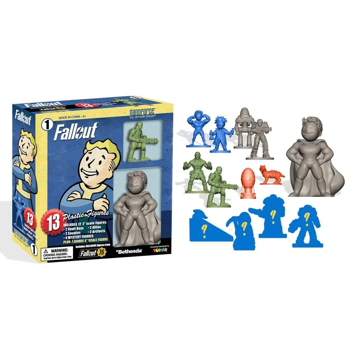 Fallout Nanoforce Series 1 Army Builder Figure Collection - Boxed Volume 1 Fallout Nanoforce Series 1 Army Builder Figure Collection - Boxed Volume 1