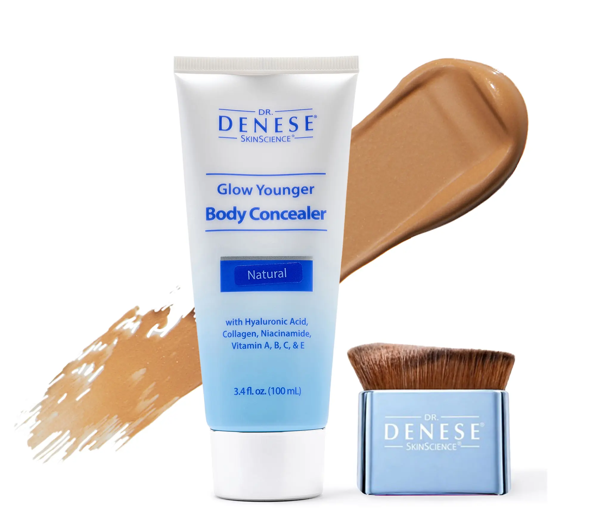 Dr. Denese Glow Younger Body Concealer 3.4oz w/Brush