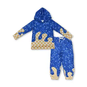 Boy Winter Clothes Sprinkles Team Winter Pants Set Sports Clothing Set BLP1329