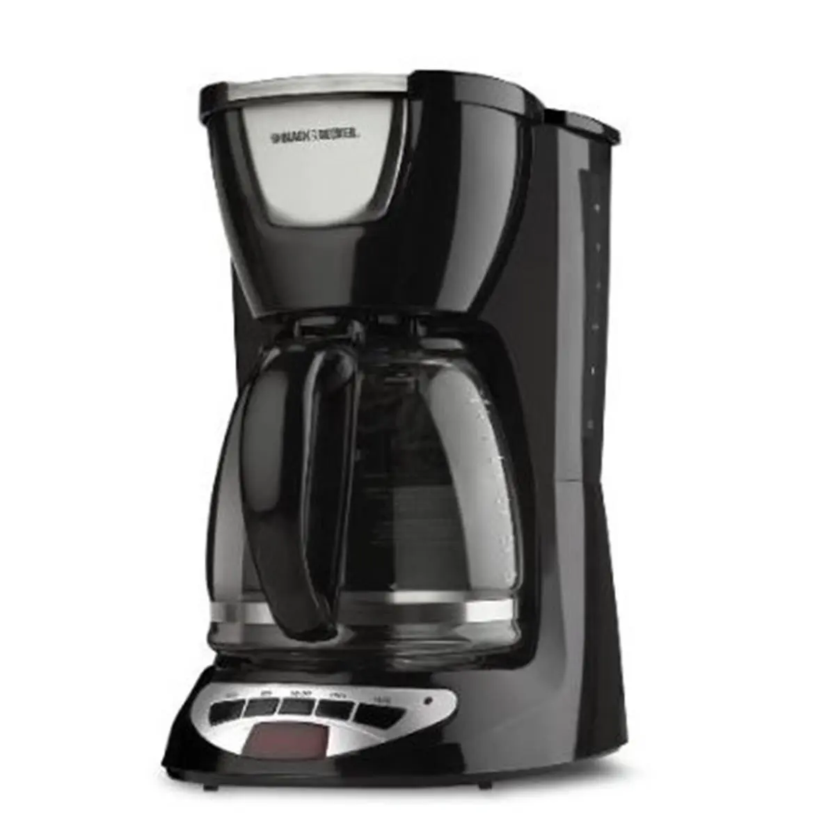 Black & Decker DCM100B Programmable Coffeemaker with Timer, Display, Auto-Brew Function, Pause Function, Brew Up to 12 Cups