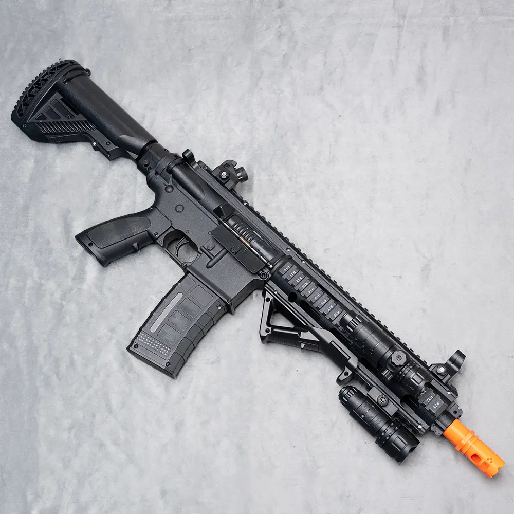 84CM hk416 electric toy Gel Blaster, fun toy, non removable orange
