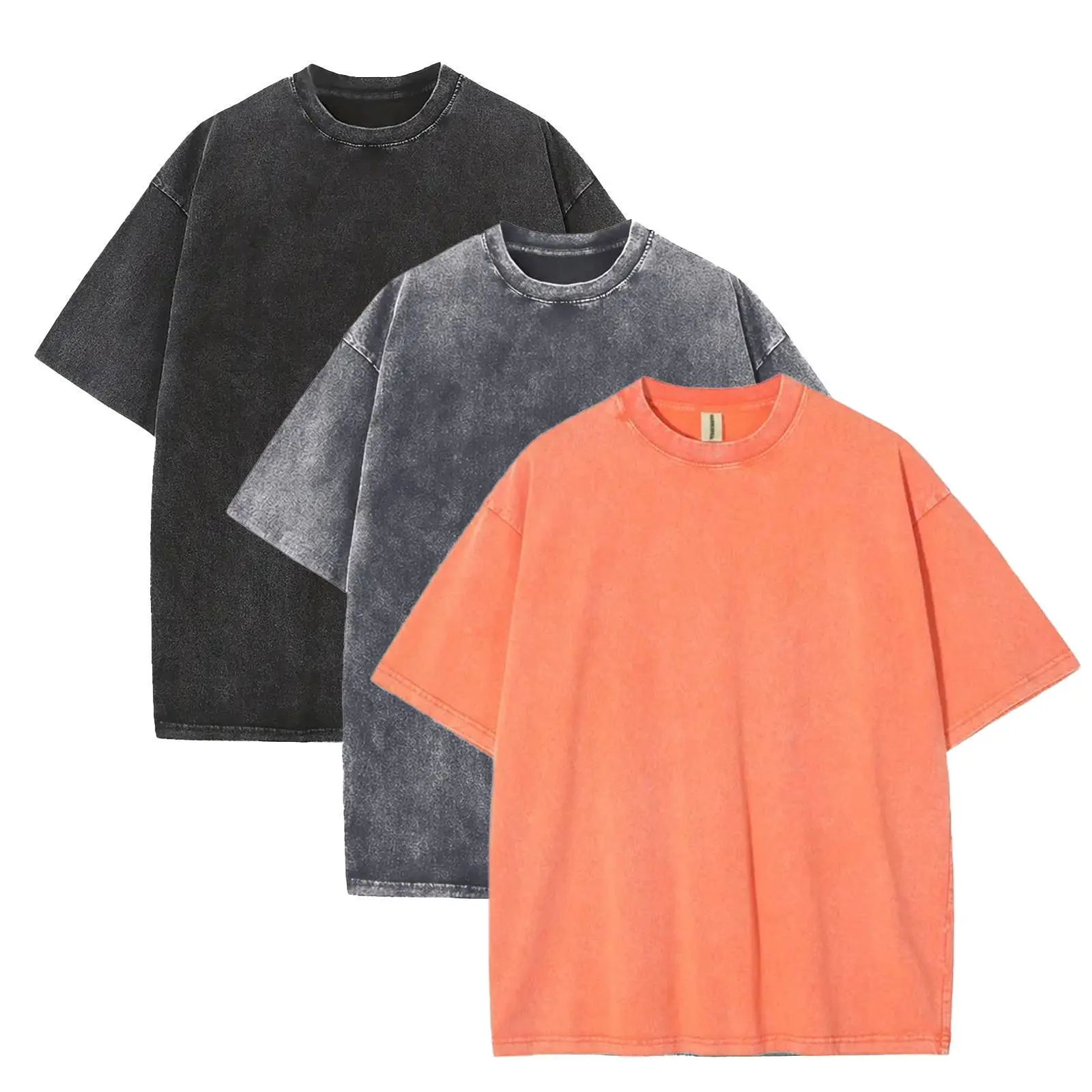 Black + Gray + Orange