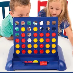 1pc Party Activity Leisure Game, 3D Four-In-A-Row Early Education Puzzle, Parent-Child Interactive Tabletop Game, Chess Toy