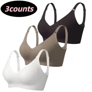 3counts Viral jelly-like gel bra Steel-free commuter daily model