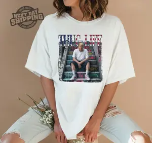 Thug Life Trump Shirt, Sarcastic Republican Shirt, Viral Thug Life Trump T-Shirt, Funny Trump 2024 Shirt, Country Music Thug Life Shir
