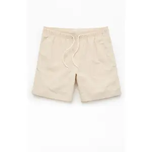 Pacsun Men's Oatmeal Collegiate 6.5" Swim Trunks