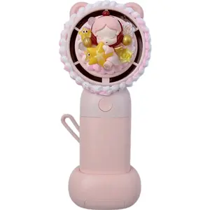 Handmade Handheld Mini Fan with Cream Glue, Doll DIY - Kosbling Handmade Blind Bag