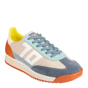 Back 70: BARKLEY JOGGER in MULTI JEANS ORANGE Sneakers