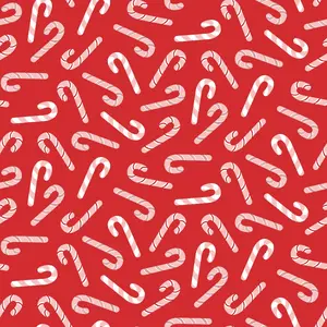 Christmas Treats Candy Pattern 2 Quilting Cotton Fabric