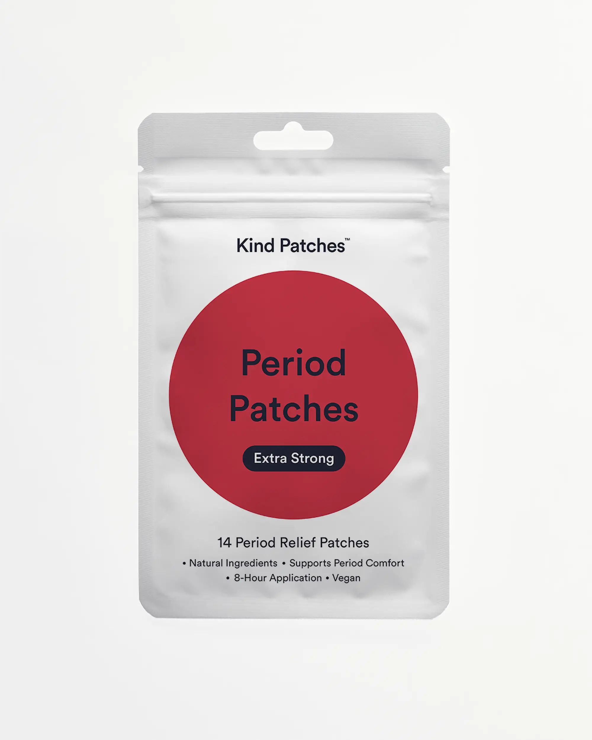 Kind Patches, Period Patches Extra Strong, 14 Period Relief Patches: Natural ingredient, Support Period Comfort, 8 Hour Application
