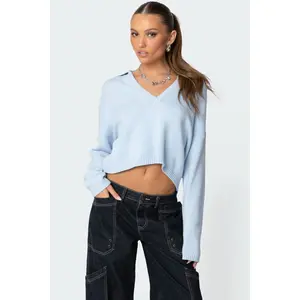Marcie Oversize Cropped Sweater