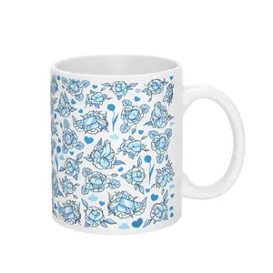 Floral Penis Mug Penis Cup Funny Adult Humor Gag Gift Sexy Coffee Mug Gift For Her, Printed Reusable Washable Cup