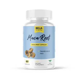 Bella All Natural Maca Root Capsules, 60ct