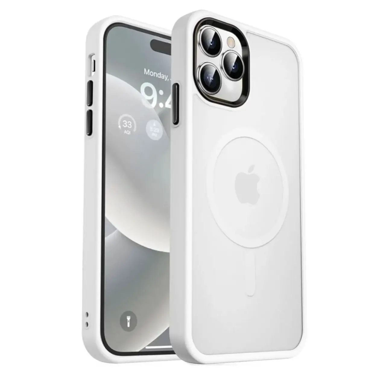 Clear MagSafe Magnetic Phone Case Cover For Apple iPhone 17 / 17E / 16 / 16E / 15 / 14 / 13 / Plus / Pro / Pro Max / Matte Shockproof Protection Casing Protective Phonecase