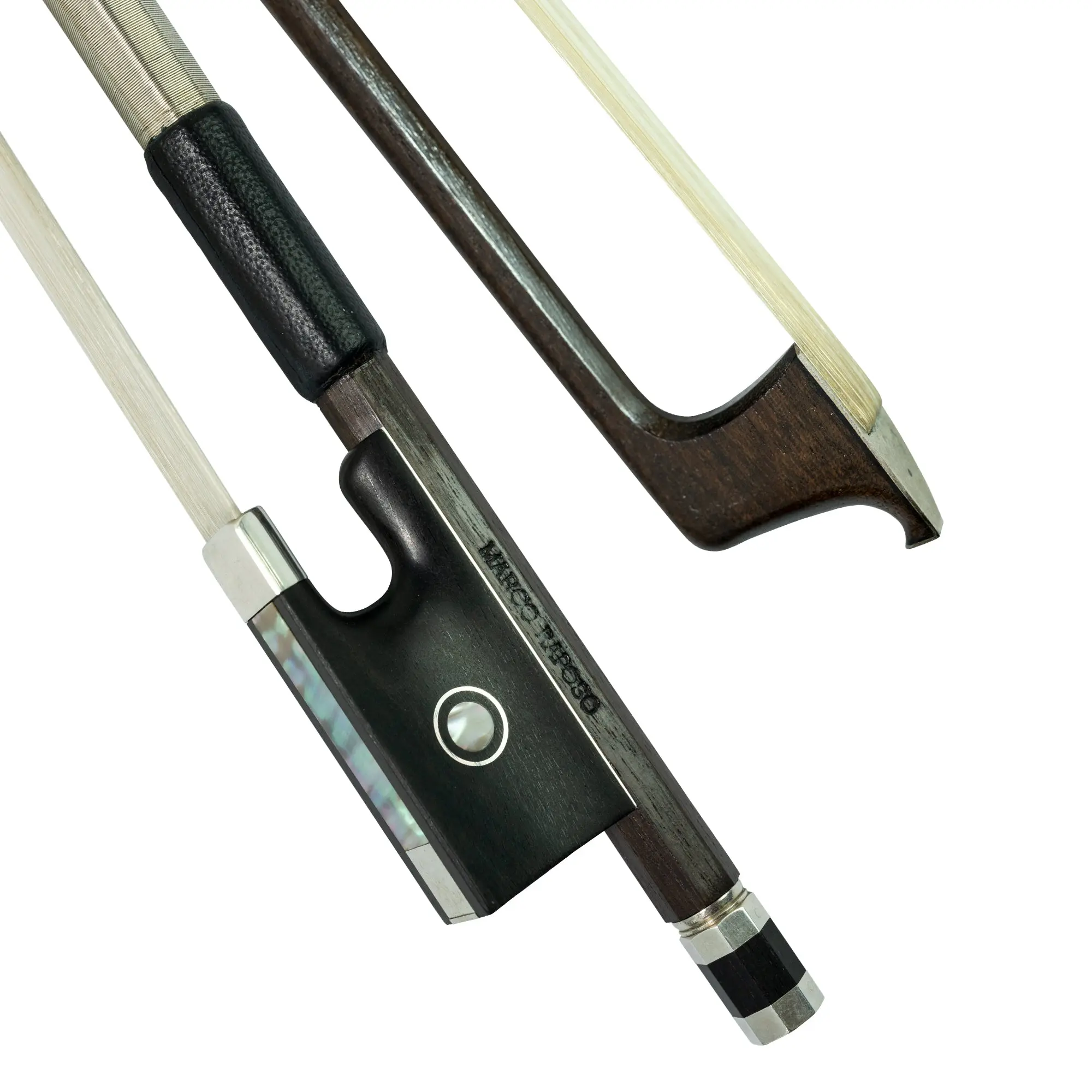 Marco Raposo Nickel Mounted Ipe Violin Bow