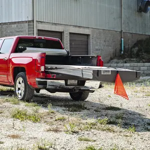 THE LOADD SHEETT - Fastest and safest way to haul extended loads! - Foldable Canvas Truck Bed Extender - Perfect for the lumber, plywood, pipes, kayaks, furniture, drywall and more!