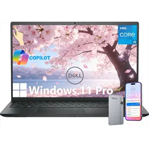 Dell Inspiron 15 3530 Touchscreen Laptop - 15.6" FHD Display, Intel Core i5-1334U, 32GB RAM, 2TB PCIe SSD, Windows 11 Pro, Numeric Keypad, Copilot, Wi-Fi 6