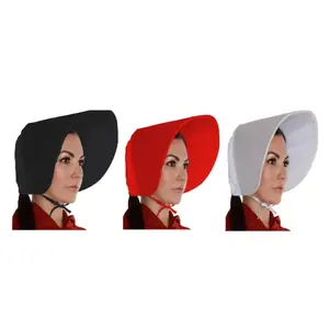Bonnet - Prairie Pilgrim - Deluxe Costume Accessory - One Size - 3 Colors