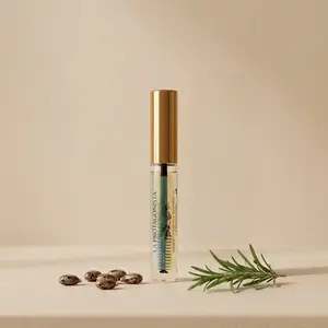 La Protagonista by Belleza hasta el sol Organic Makeup Mascara, Promotes Hair Growth for Eyelashes and Eyebrows